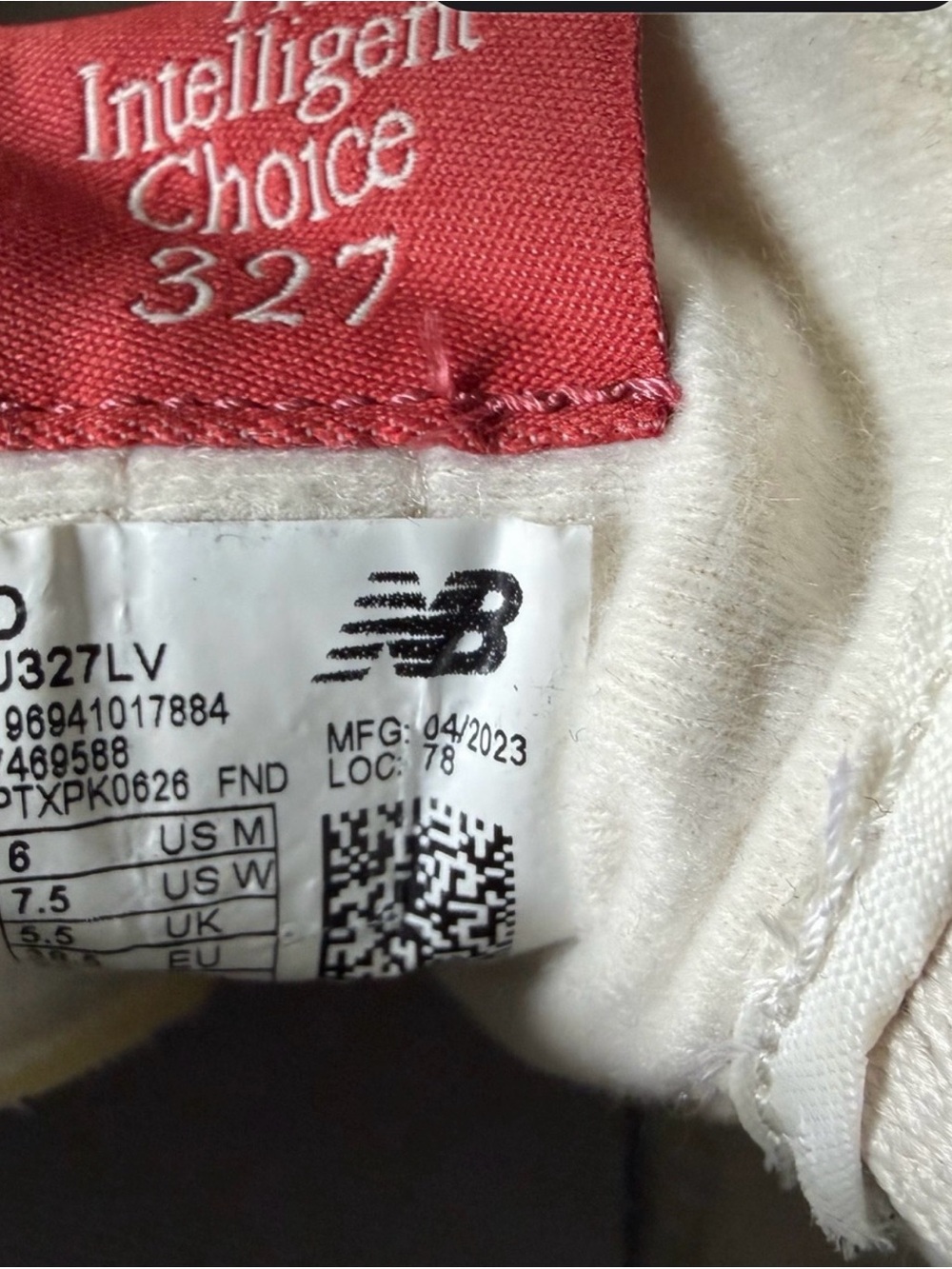 New without tags, classic New Balance 327 Sneakers in Rose Pink 👟 - Picture 6 of 6